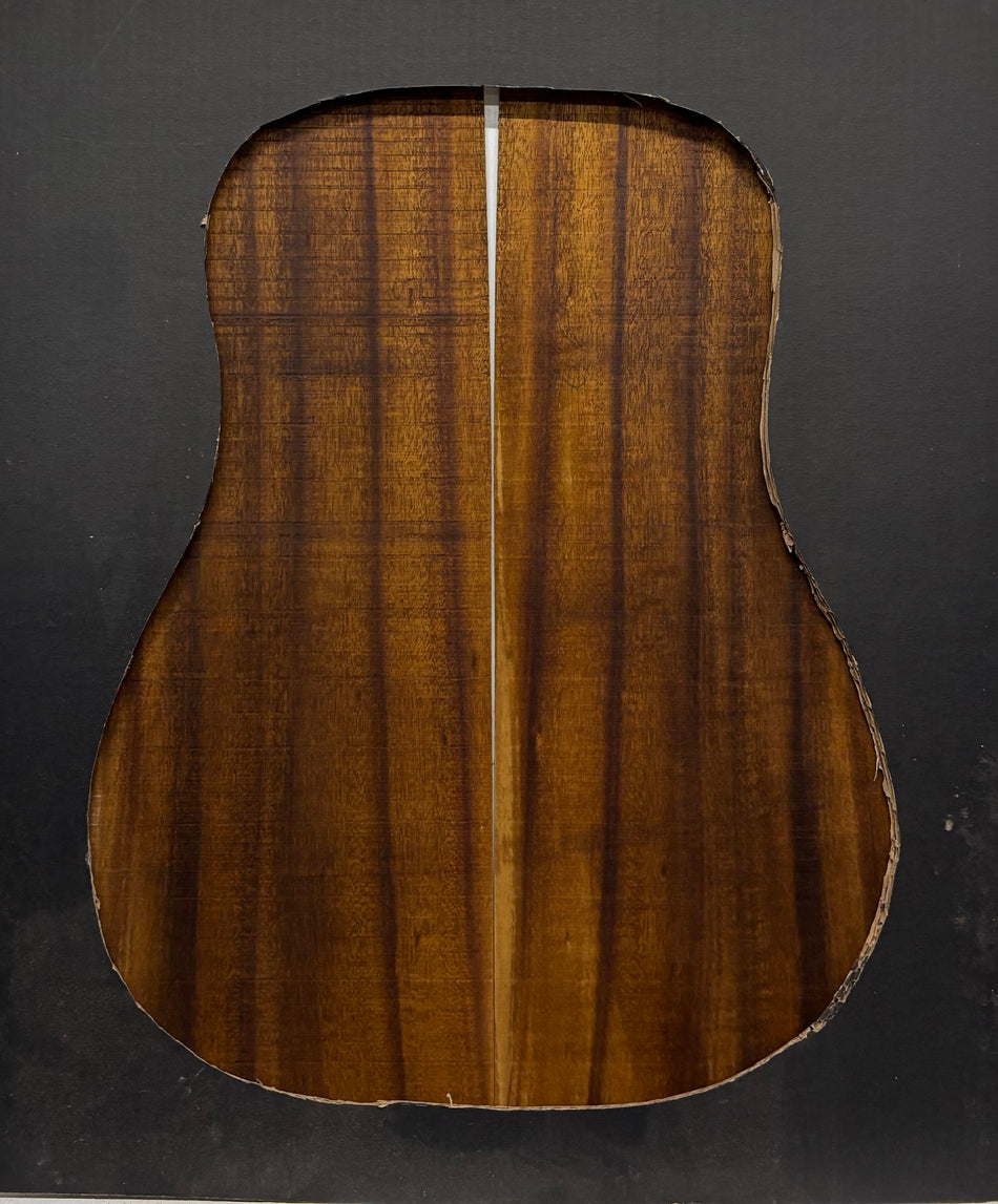 Golden Acacia Dreadnought Guitar Back & Side Set #1044