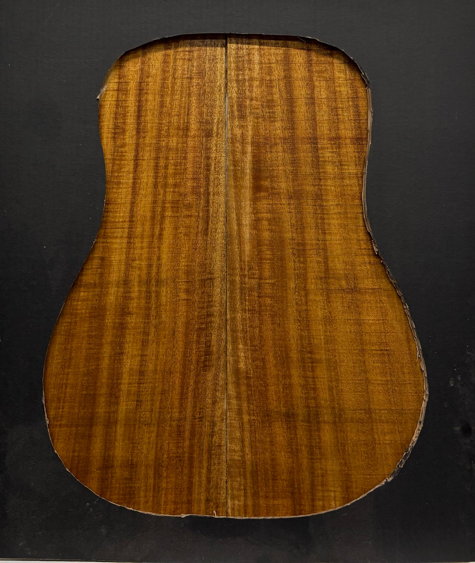 Golden Acacia Dreadnought Guitar Back & Side Set #1048