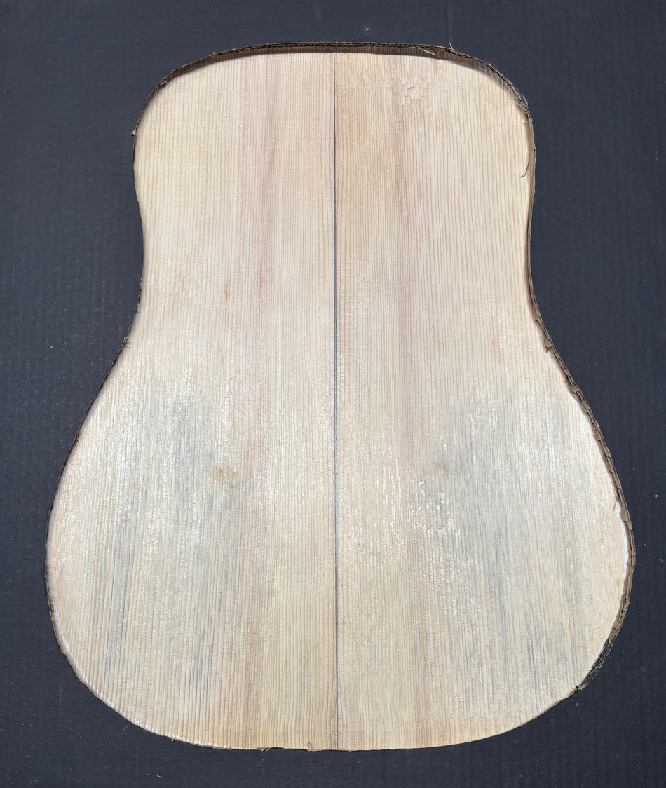 Sitka Spruce Dreadnought Guitar Top Bookmatched AA Grade #4006