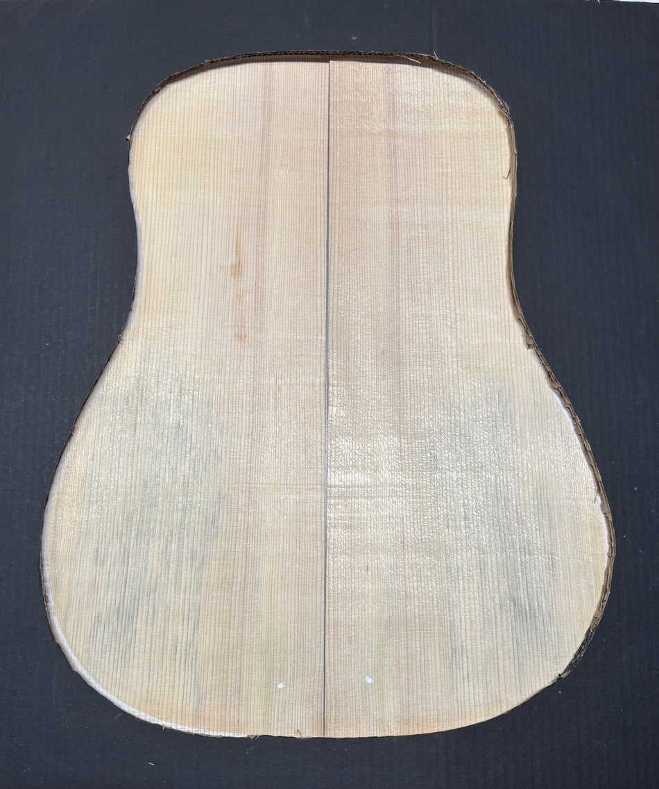 Sitka Spruce Dreadnought Guitar Top Bookmatched AA Grade #4008