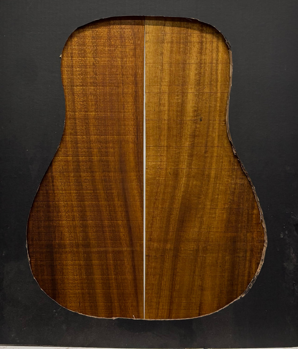 Golden Acacia Dreadnought Guitar Back & Side Set #1054