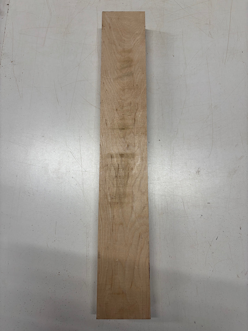 1 Piece, Hard Maple Lumber Board Blank 23-1/2"x3-5/8"x1-7/8"#5154