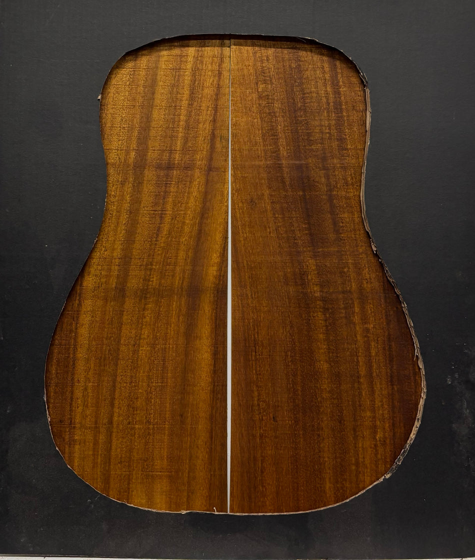 Golden Acacia Dreadnought Guitar Back & Side Set #1055