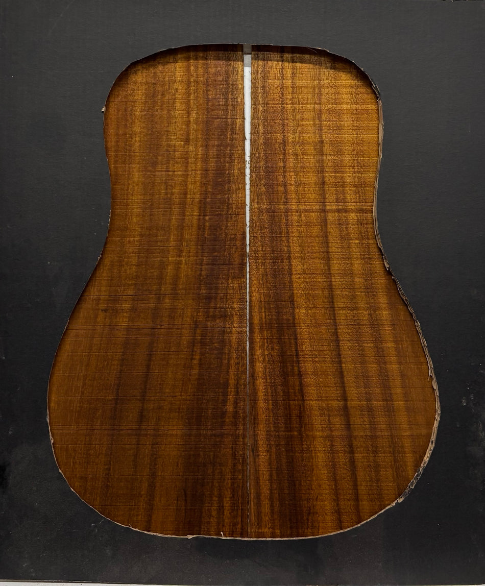 Golden Acacia Dreadnought Guitar Back & Side Set #1056