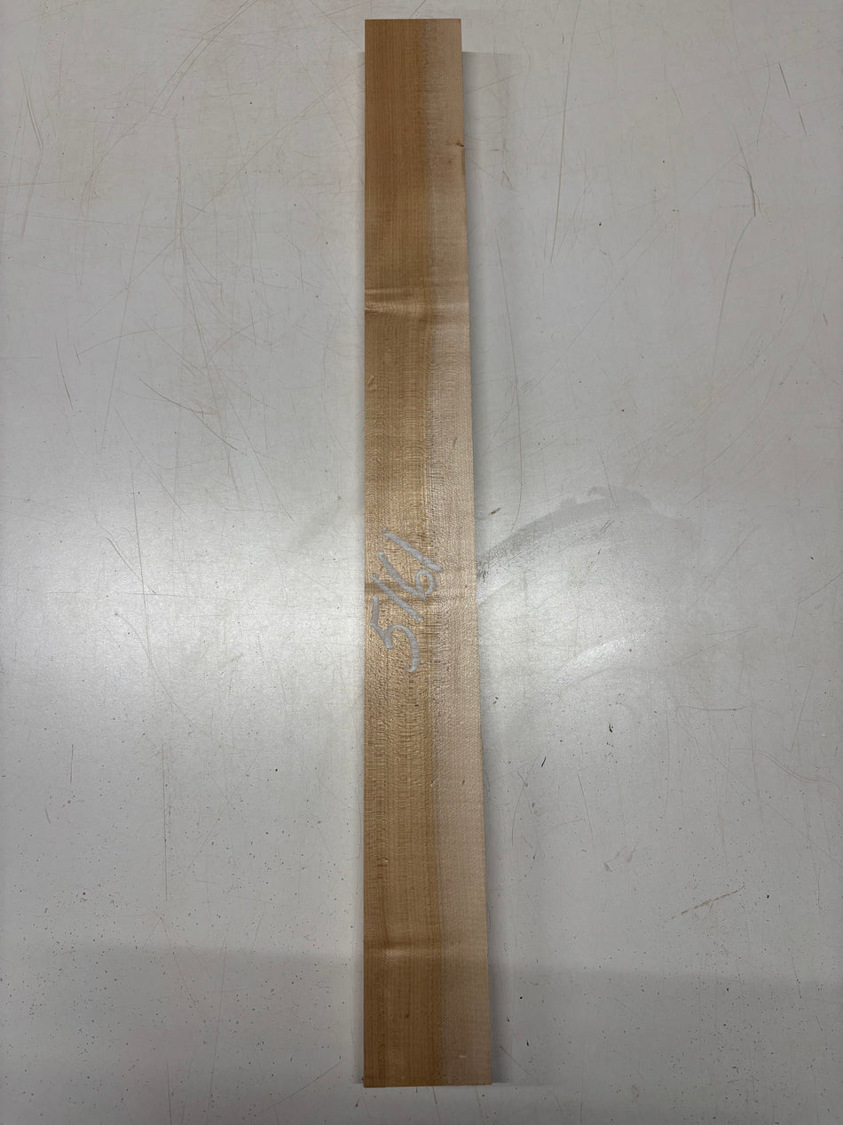 1 Piece, Hard Maple Guitar Neck Blank 30"x3"x1-1/4"#5161