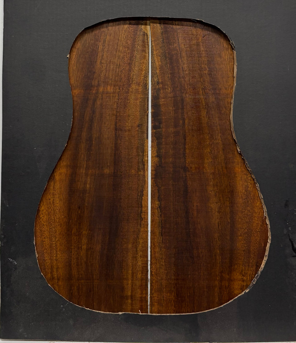 Golden Acacia Dreadnought Guitar Back & Side Set #1059