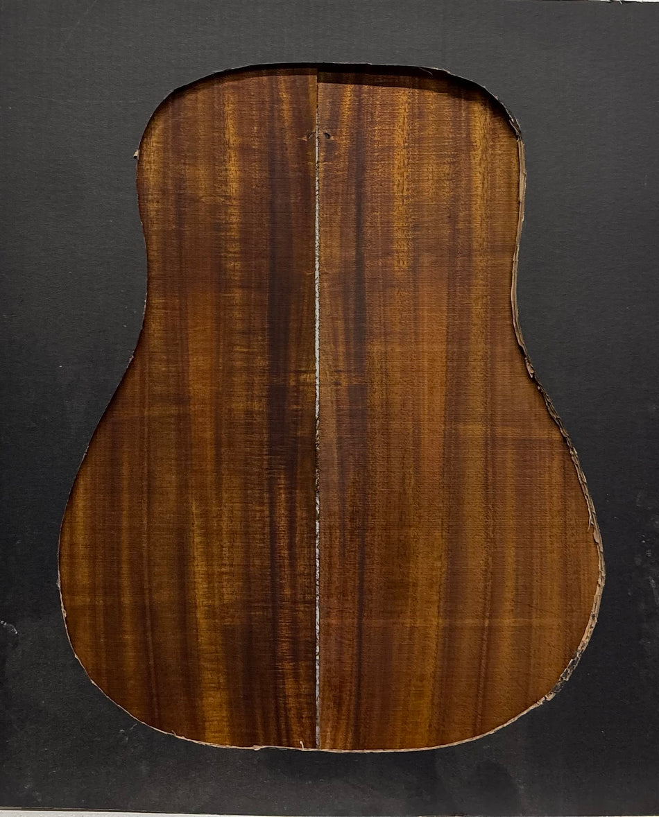 Golden Acacia Dreadnought Guitar Back & Side Set #1063