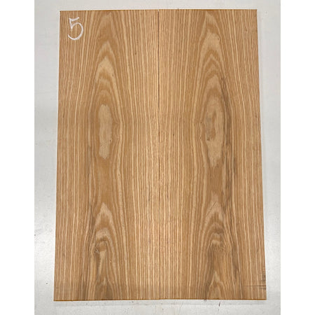 White Ash Bookmatched Guitar Drop Tops 21" x 7-1/4" x 1/4" #05 - Exotic Wood Zone - Buy online Across USA 