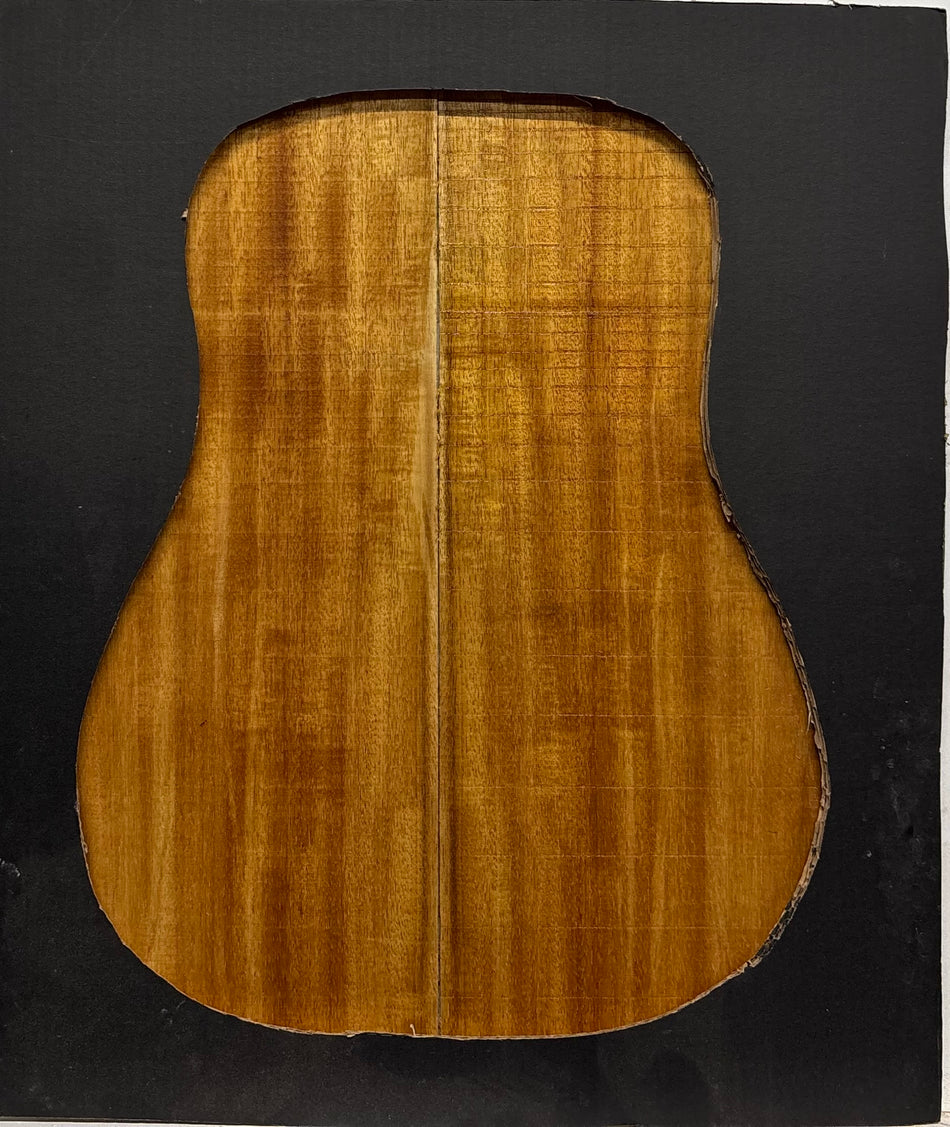 Golden Acacia Dreadnought Guitar Back & Side Set #1066