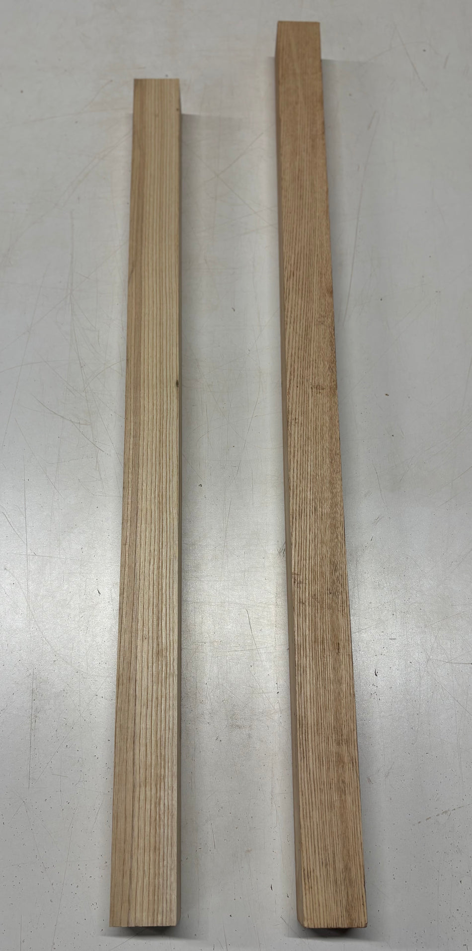 2 Pack, White Ash Turning Wood Blanks 33"x2"x2"  , 36"x2"x2" #5179