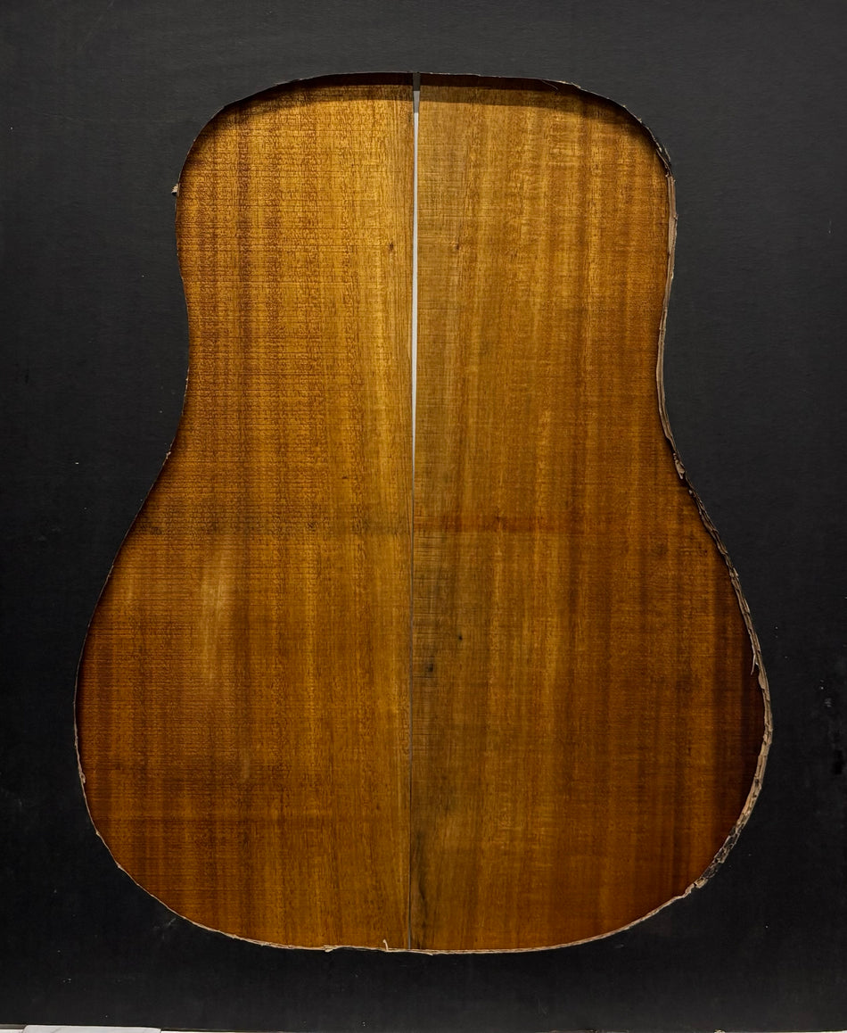 Golden Acacia Dreadnought Guitar Back & Side Set #1068