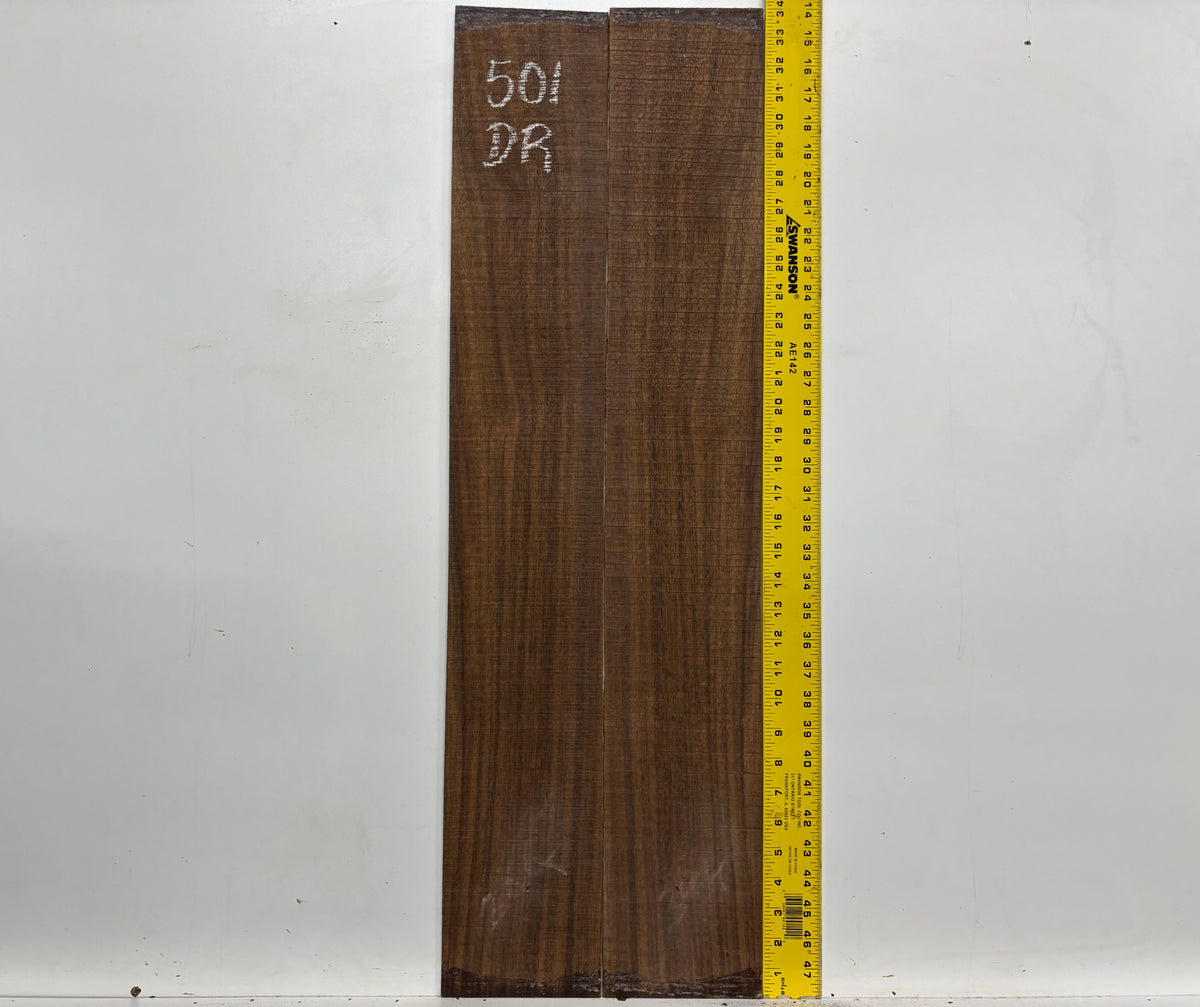 Indian Laurel Dreadnought Guitar Back and Side Set #501 - Exotic Wood Zone