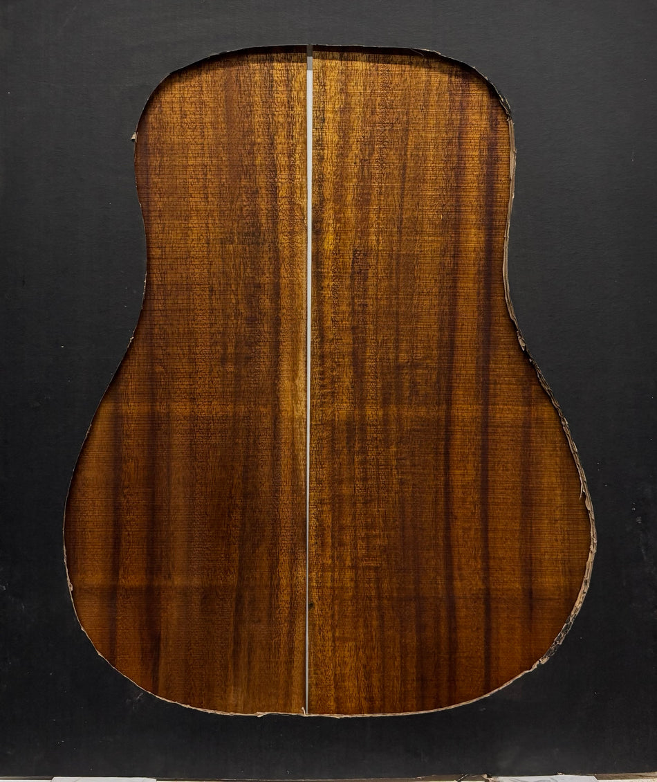 Golden Acacia Dreadnought Guitar Back & Side Set #1070