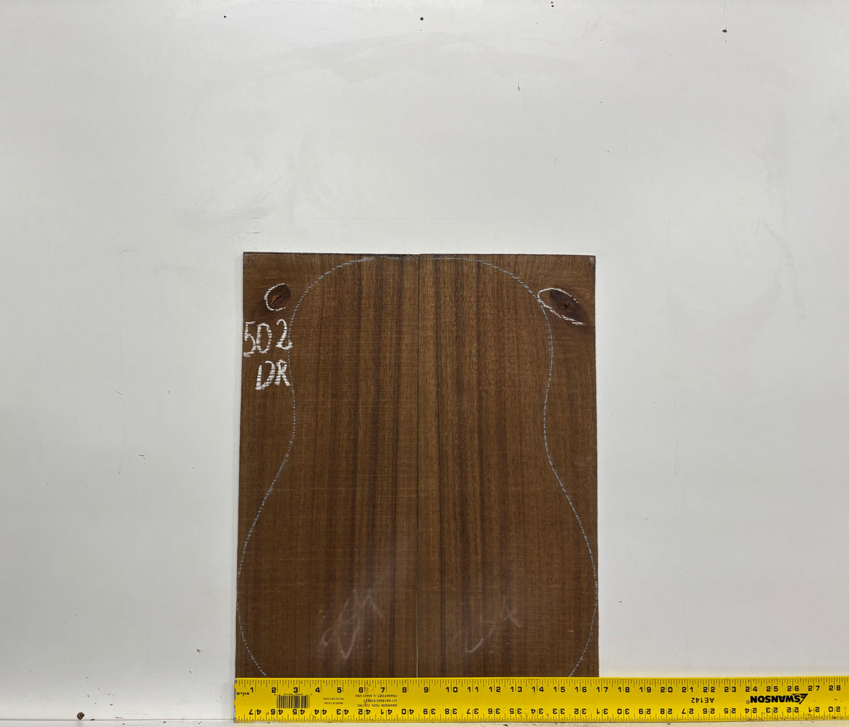 Indian Laurel Dreadnought Guitar Back and Side Set #502 - Exotic Wood Zone