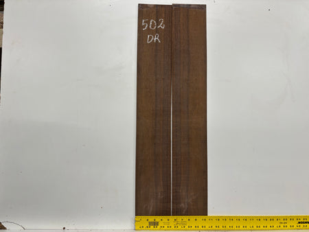 Indian Laurel Dreadnought Guitar Back and Side Set #502 - Exotic Wood Zone