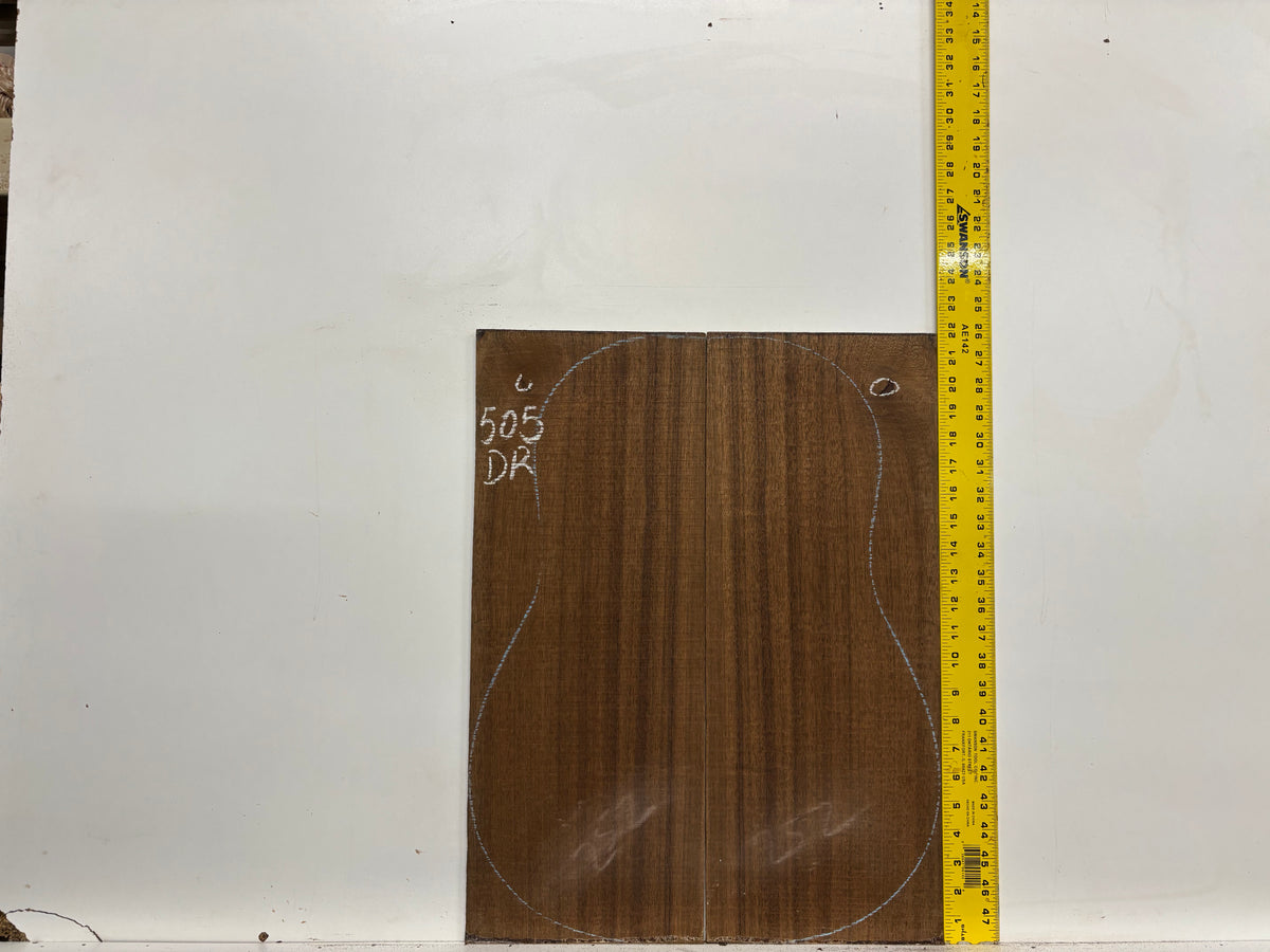 Indian Laurel Dreadnought Guitar Back and Side Set #505 - Exotic Wood Zone