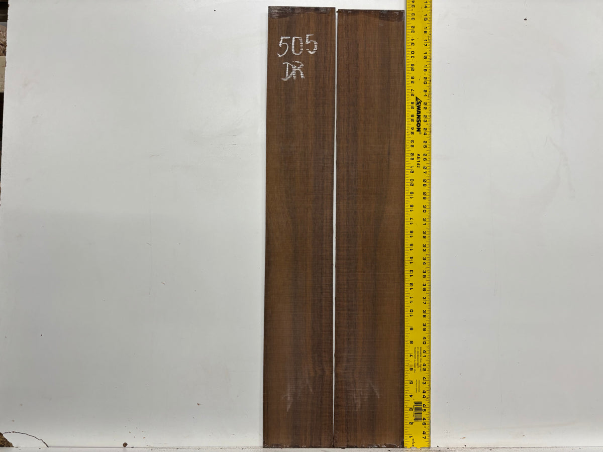 Indian Laurel Dreadnought Guitar Back and Side Set #505 - Exotic Wood Zone
