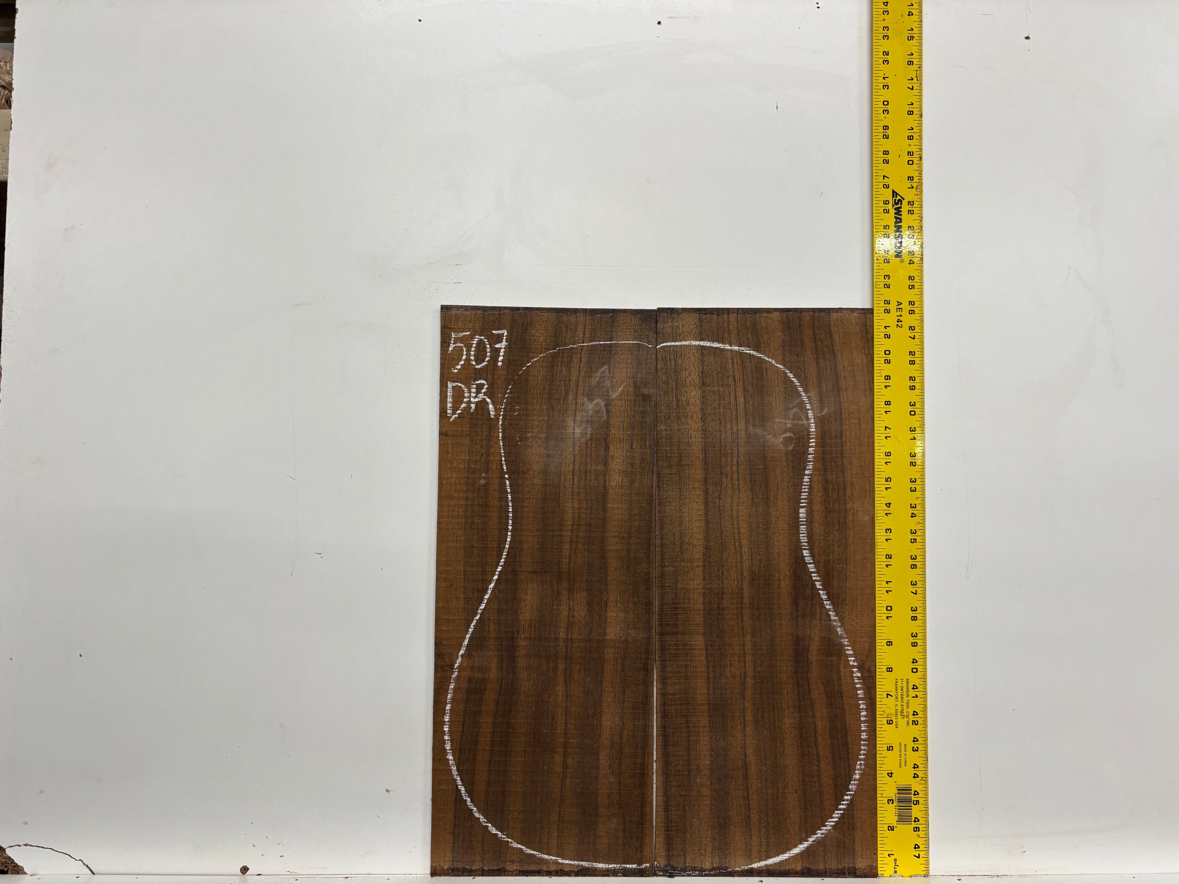 Indian Laurel Dreadnought Guitar Back and Side Set #507 - Exotic Wood Zone