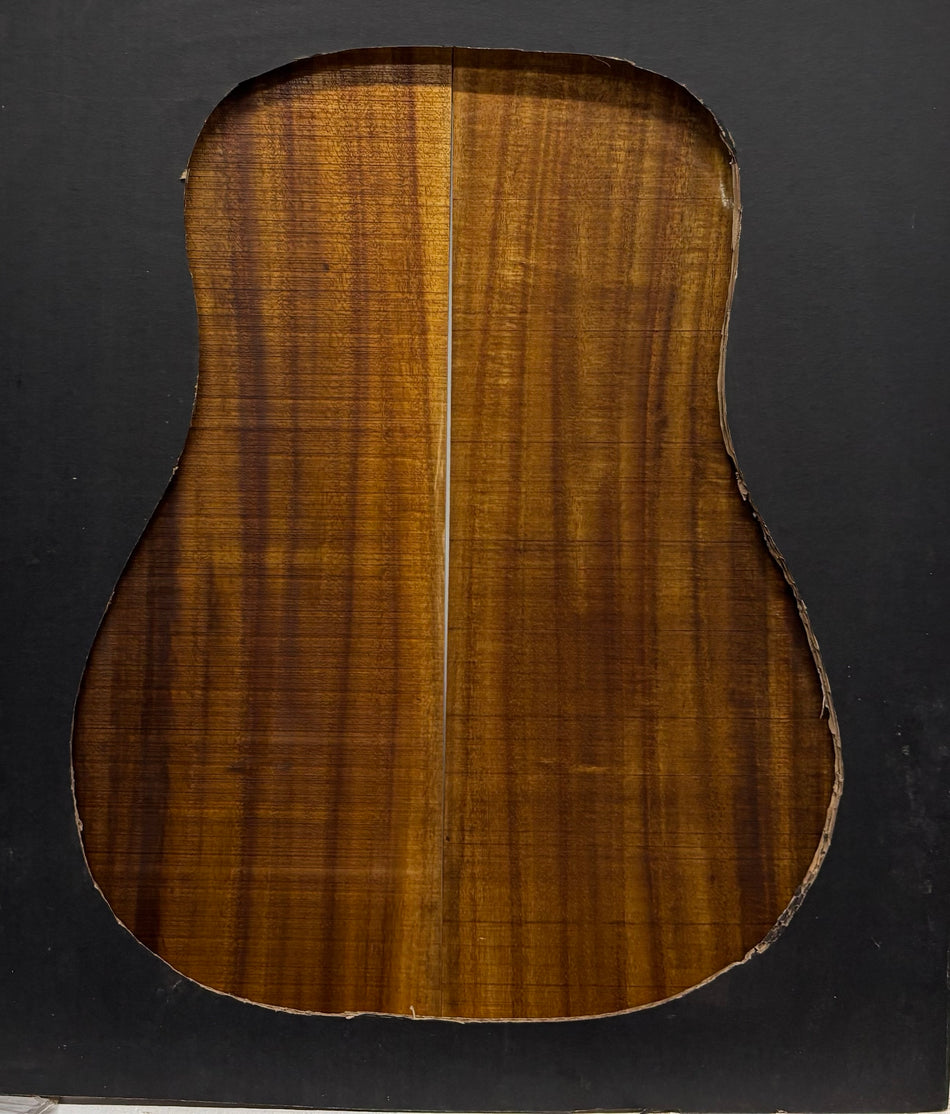 Golden Acacia Dreadnought Guitar Back & Side Set #1075