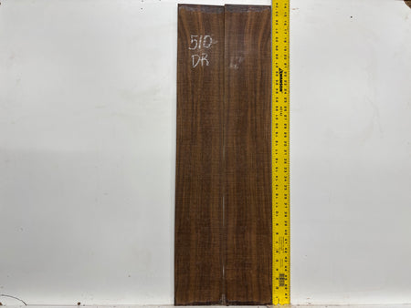 Indian Laurel Dreadnought Guitar Back and Side Set #510 - Exotic Wood Zone