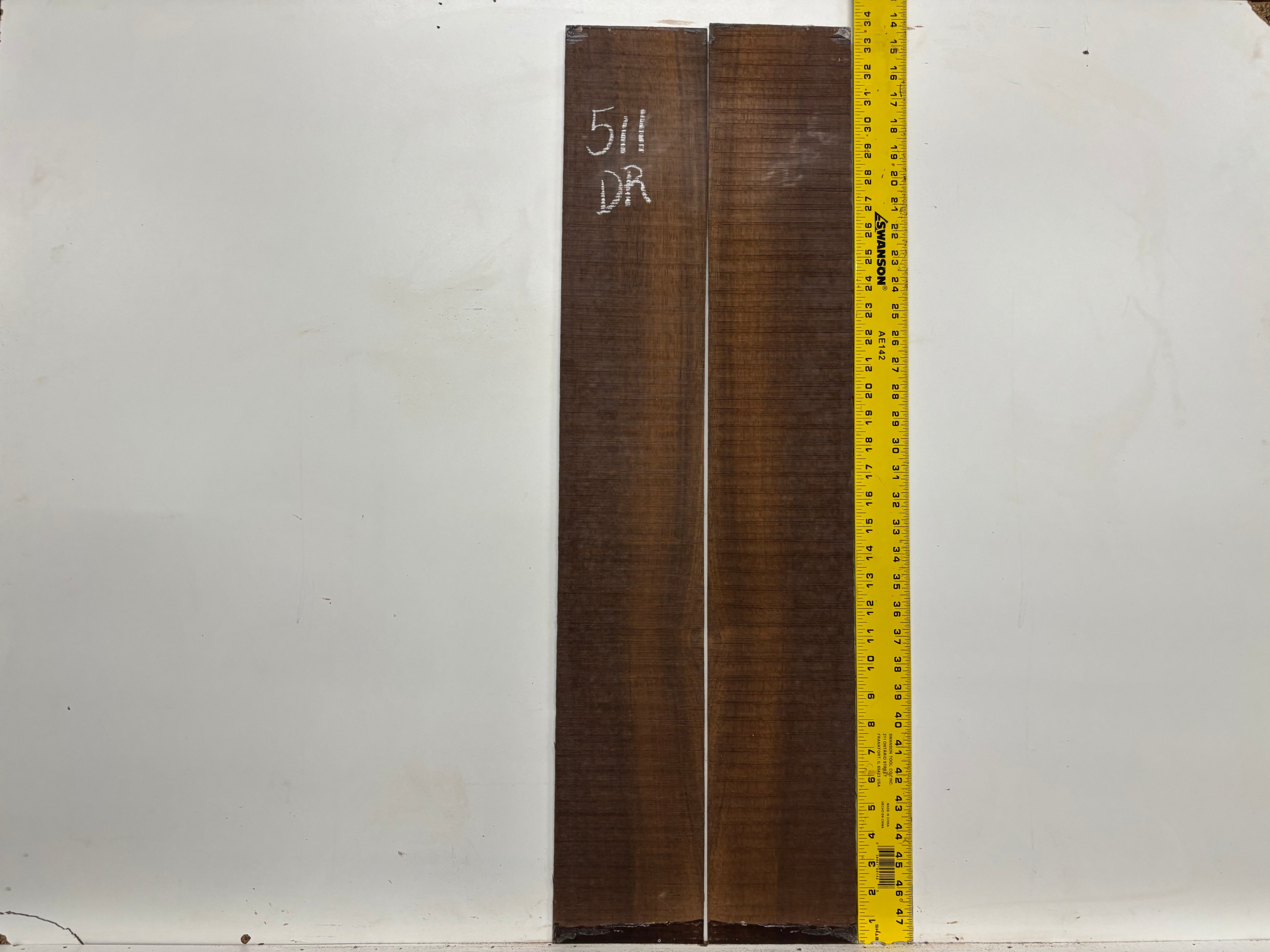 Indian Laurel Dreadnought Guitar Back and Side Set #511 - Exotic Wood Zone