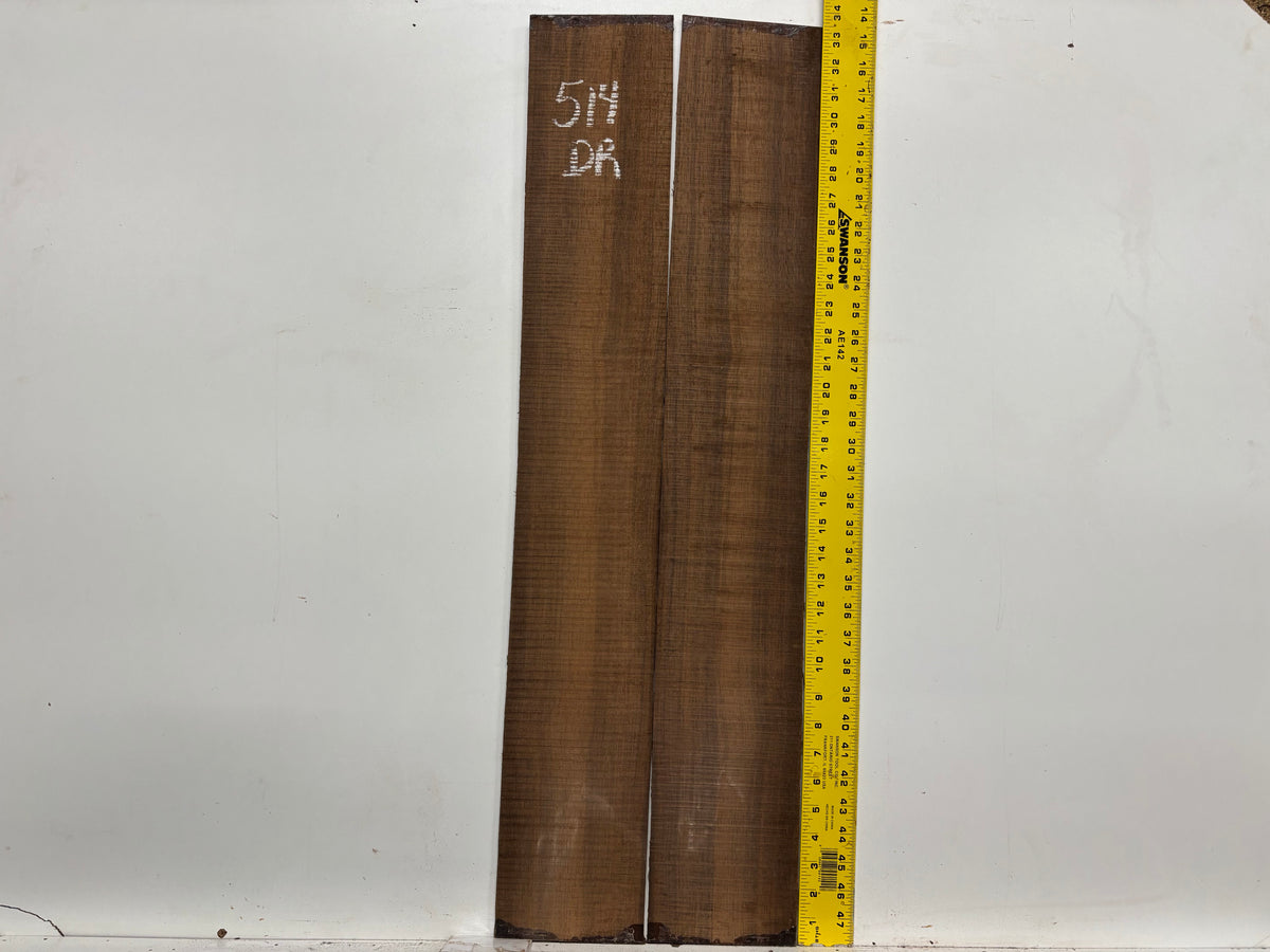 Indian Laurel Dreadnought Guitar Back and Side Set #514 - Exotic Wood Zone