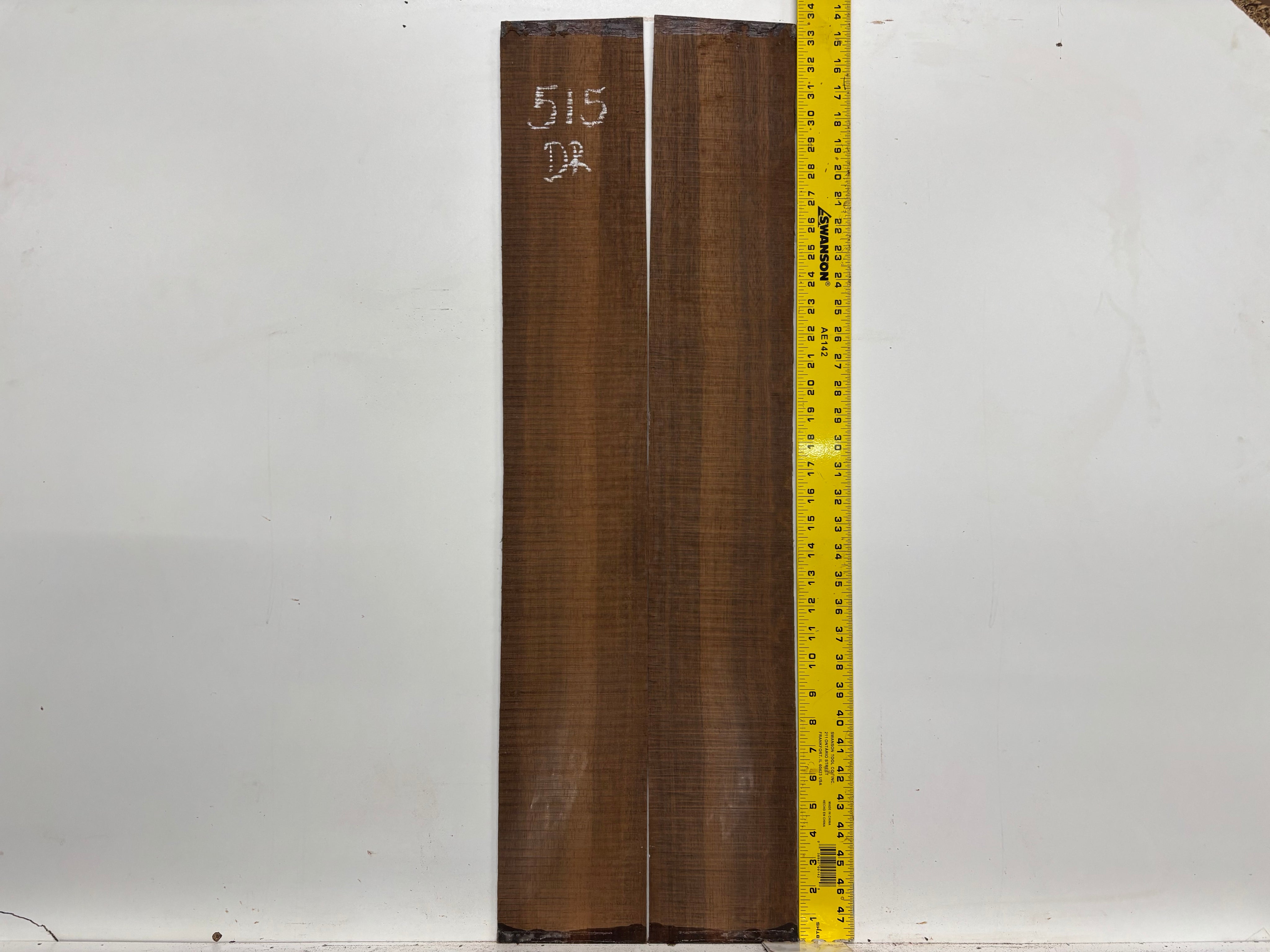 Indian Laurel Dreadnought Guitar Back and Side Set #515 - Exotic Wood Zone