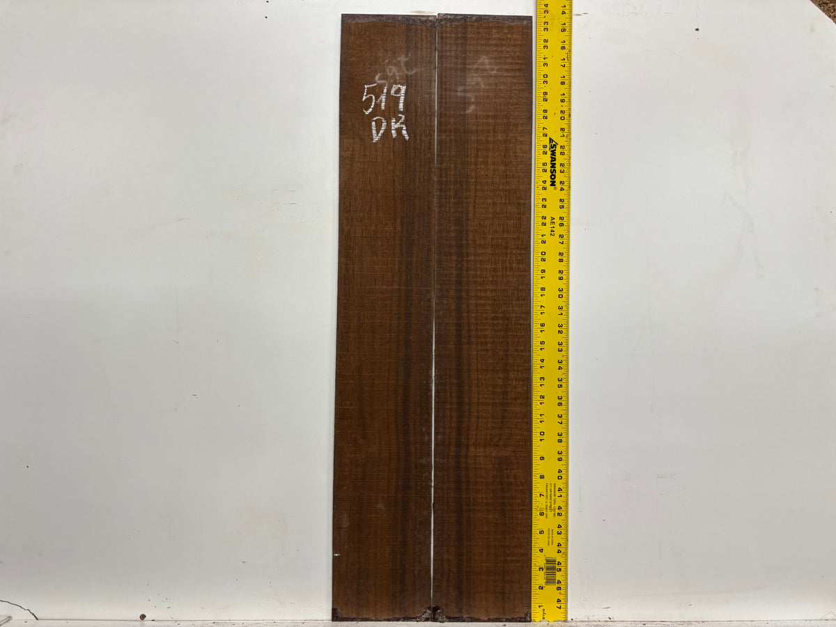 Indian Laurel Dreadnought Guitar Back and Side Set #519 - Exotic Wood Zone