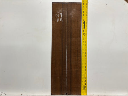 Indian Laurel Dreadnought Guitar Back and Side Set #519 - Exotic Wood Zone