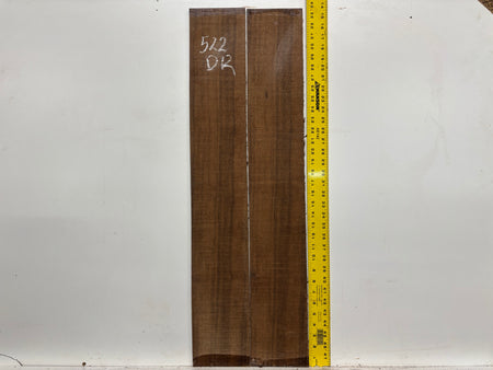 Indian Laurel Dreadnought Guitar Back and Side Set #522 - Exotic Wood Zone