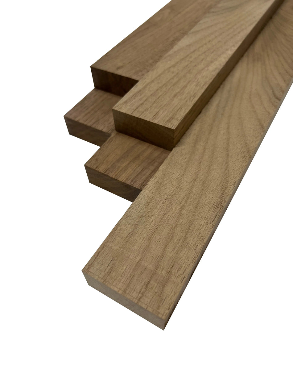 Tablero de madera de nogal negro - 3/4" x 4" (2 piezas)