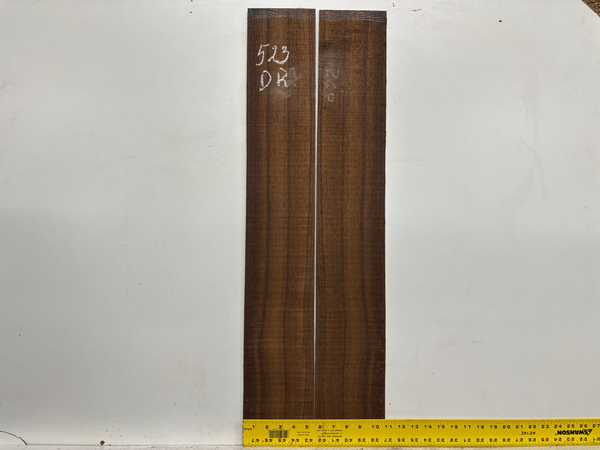 Indian Laurel Dreadnought Guitar Back and Side Set #523 - Exotic Wood Zone
