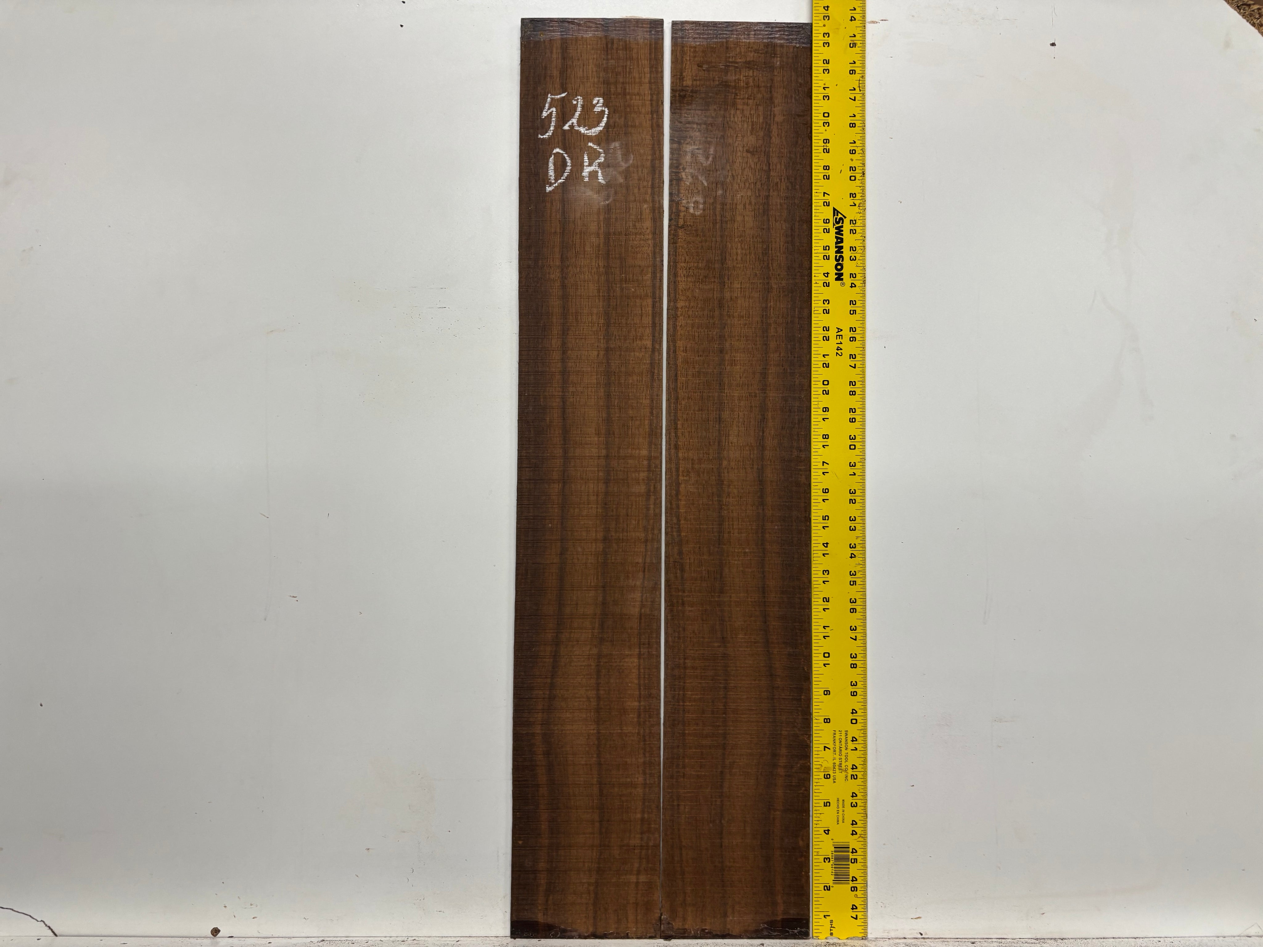 Indian Laurel Dreadnought Guitar Back and Side Set #523 - Exotic Wood Zone