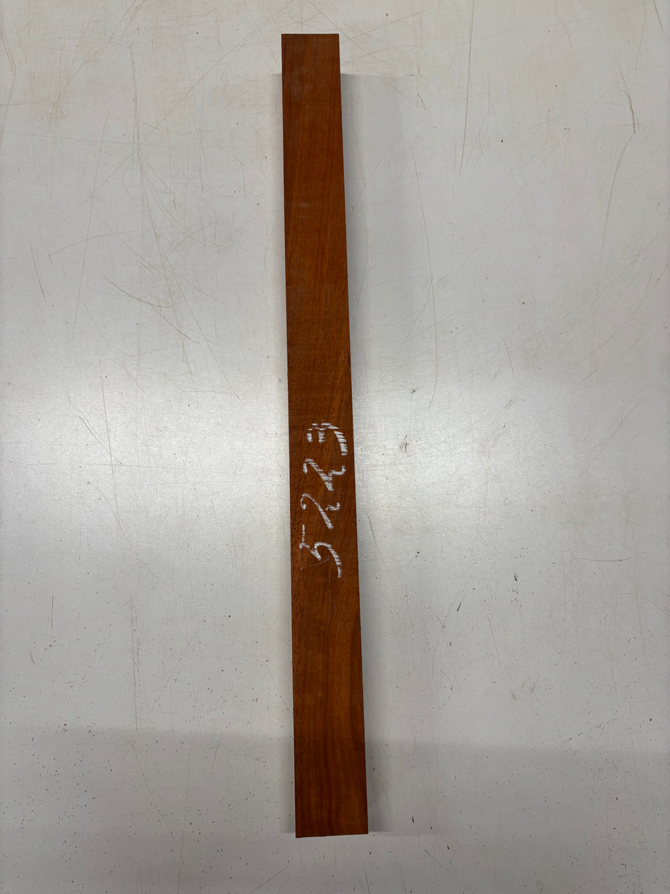1 Piece, Padauk Turning Wood Blank 25"x2"x1-7/8"#5223