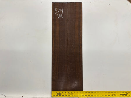 Indian Laurel Dreadnought Guitar Back and Side Set #524 - Exotic Wood Zone