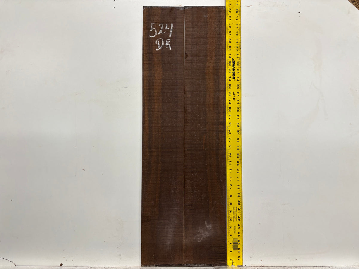 Indian Laurel Dreadnought Guitar Back and Side Set #524 - Exotic Wood Zone