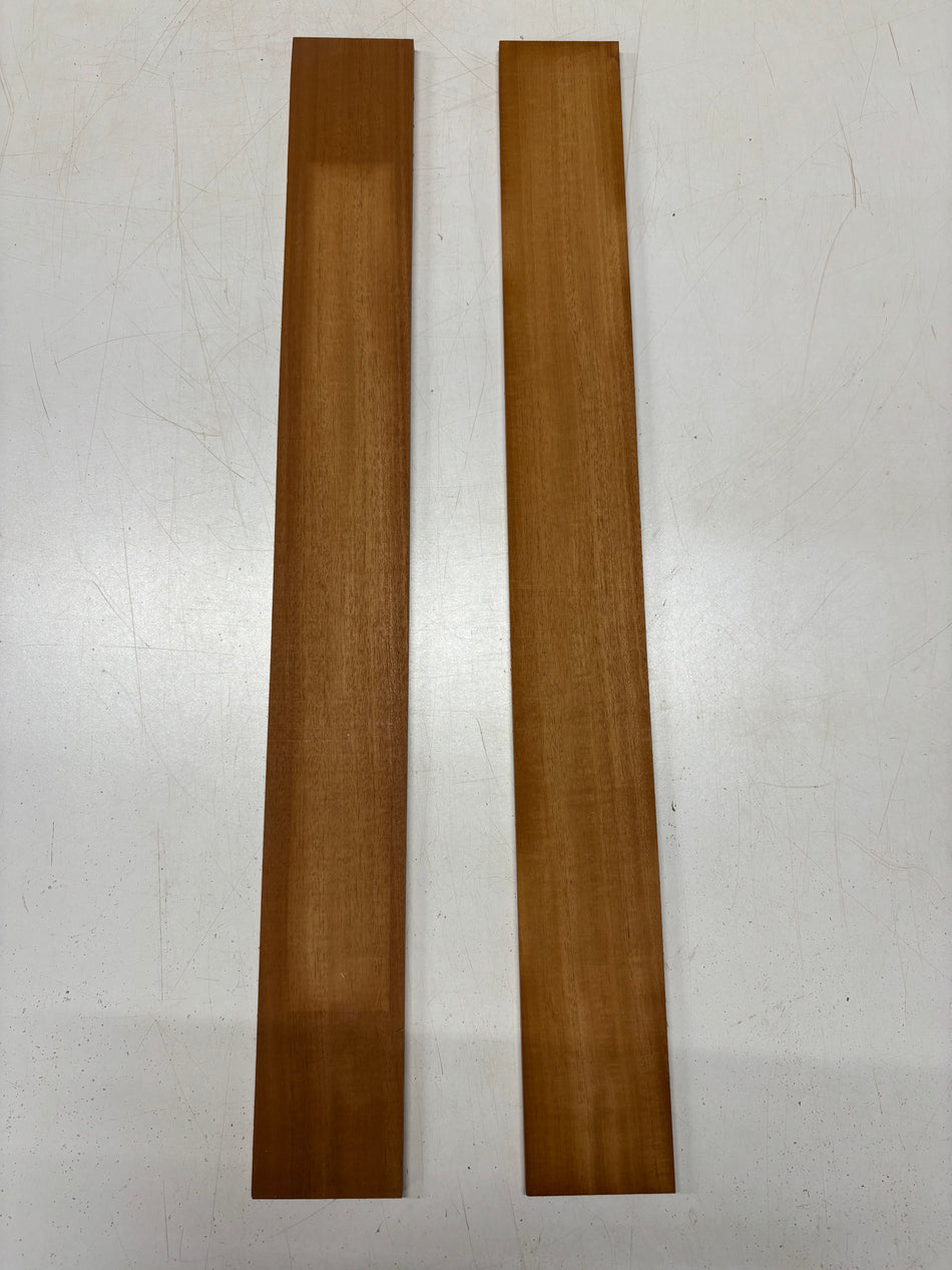 2 Pack, Honduras Mahogany Guitar Bass Blanks 28-1/2"x3-1/4"x3/8" #5224