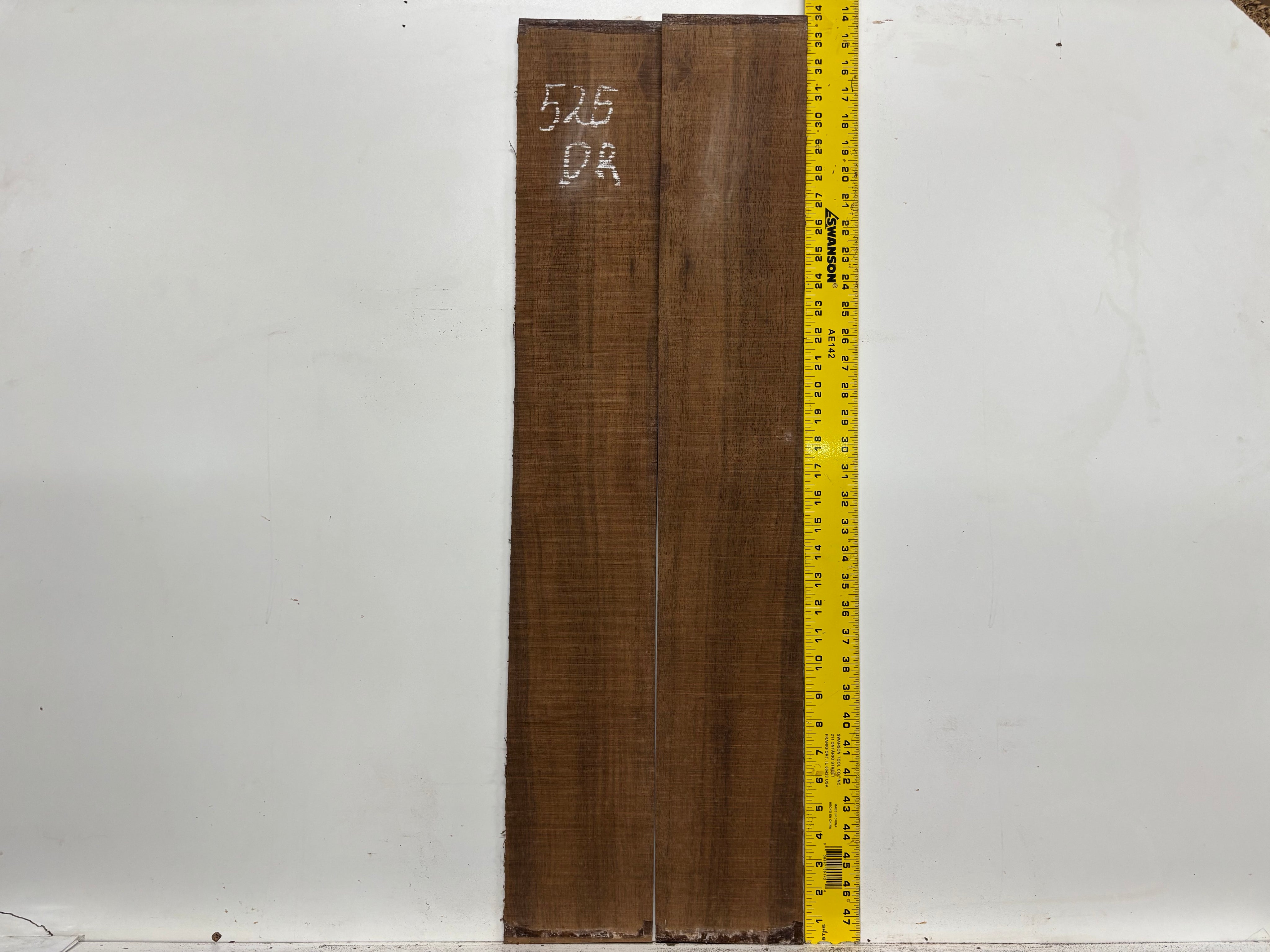 Indian Laurel Dreadnought Guitar Back and Side Set #525 - Exotic Wood Zone