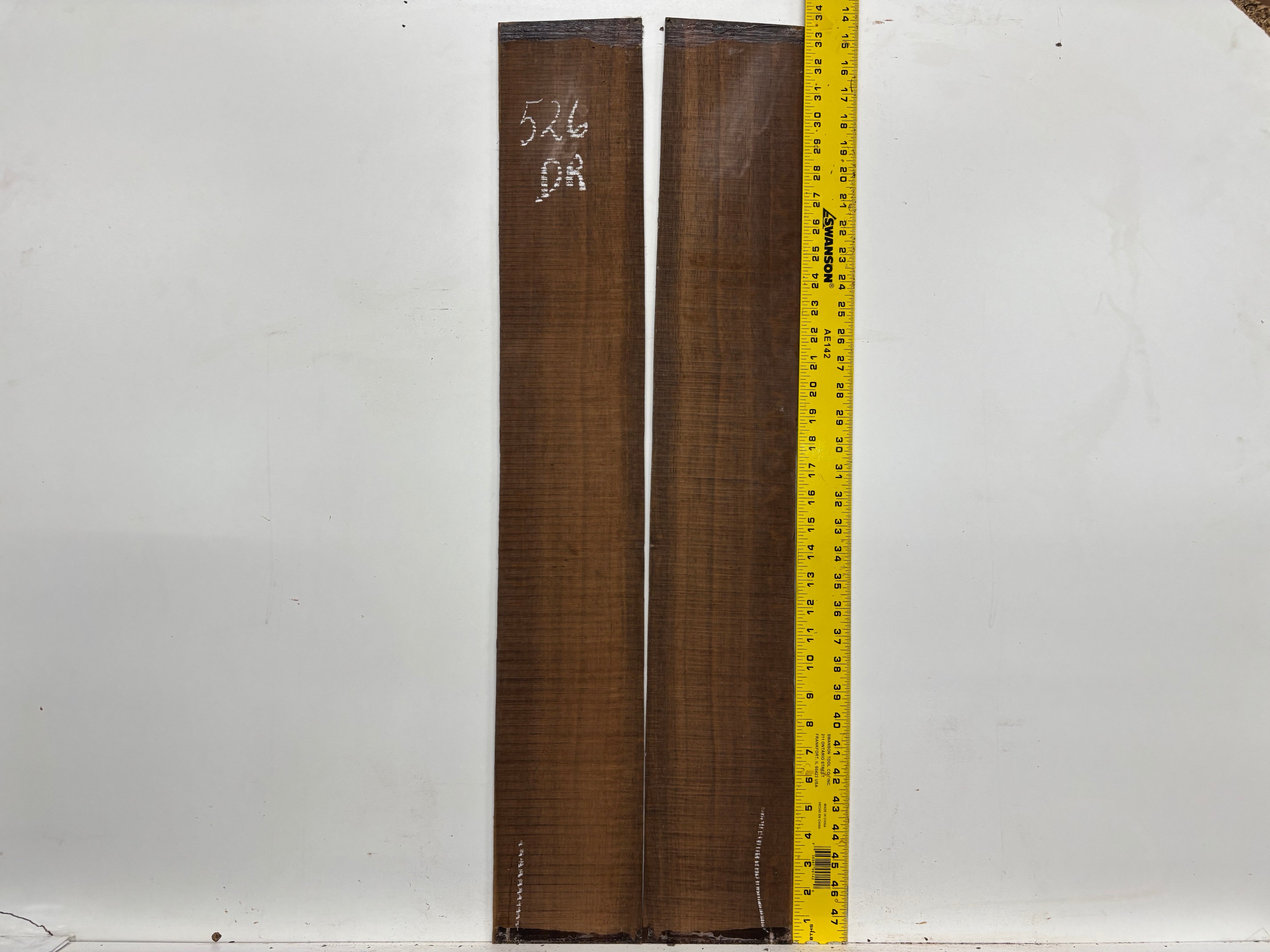 Indian Laurel Dreadnought Guitar Back and Side Set #526 - Exotic Wood Zone