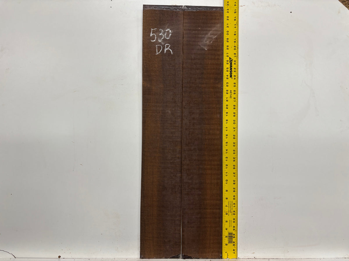 Indian Laurel Dreadnought Guitar Back and Side Set #530 - Exotic Wood Zone