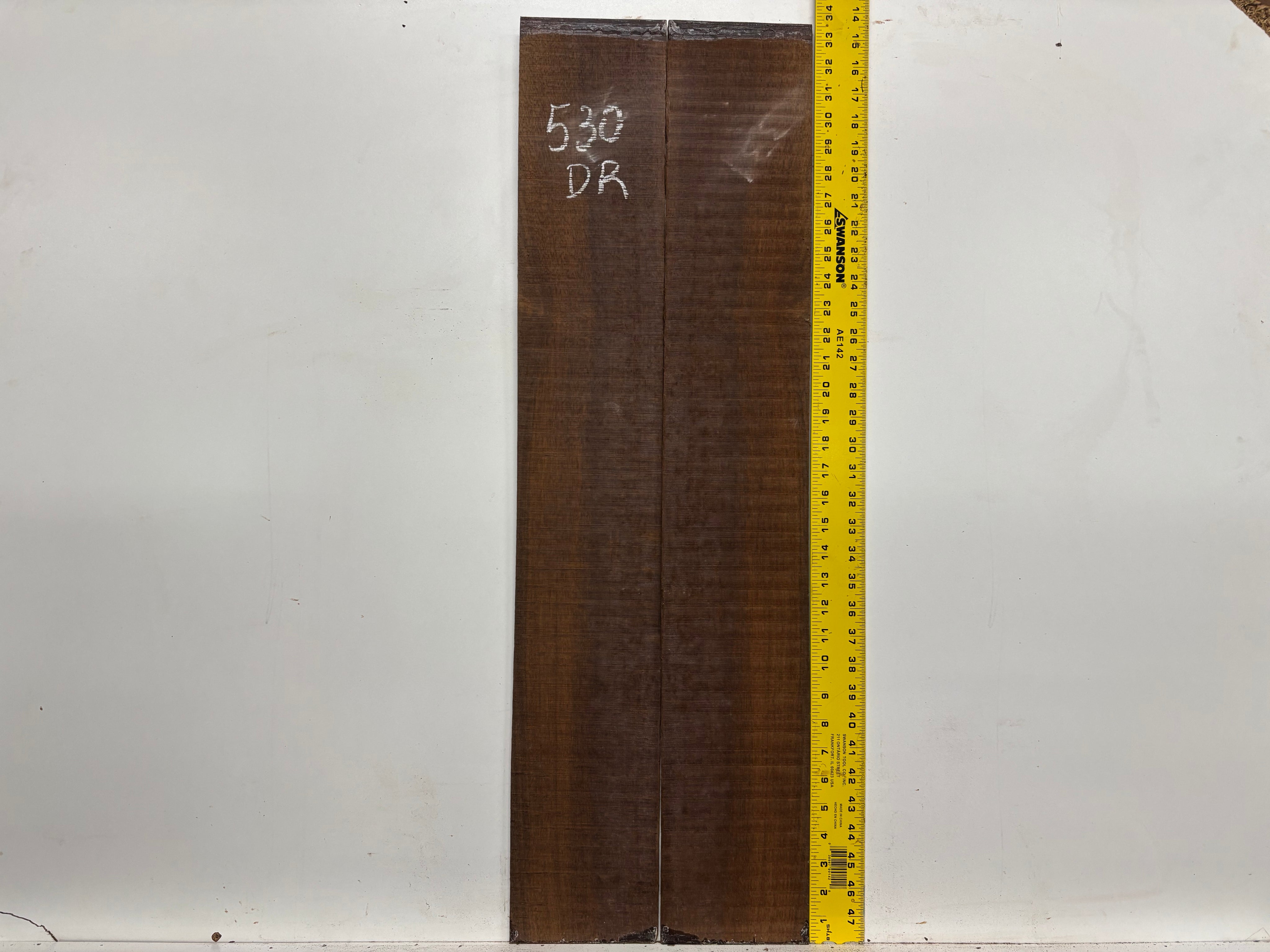 Indian Laurel Dreadnought Guitar Back and Side Set #530 - Exotic Wood Zone