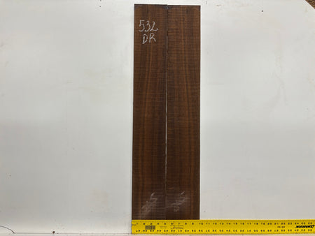 Indian Laurel Dreadnought Guitar Back and Side Set #532 - Exotic Wood Zone