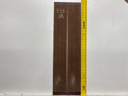 Indian Laurel Dreadnought Guitar Back and Side Set #533 - Exotic Wood Zone