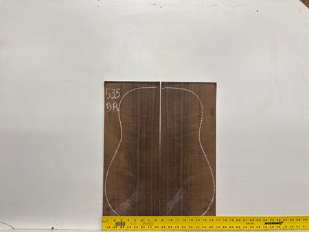 Indian Laurel Dreadnought Guitar Back and Side Set #535 - Exotic Wood Zone