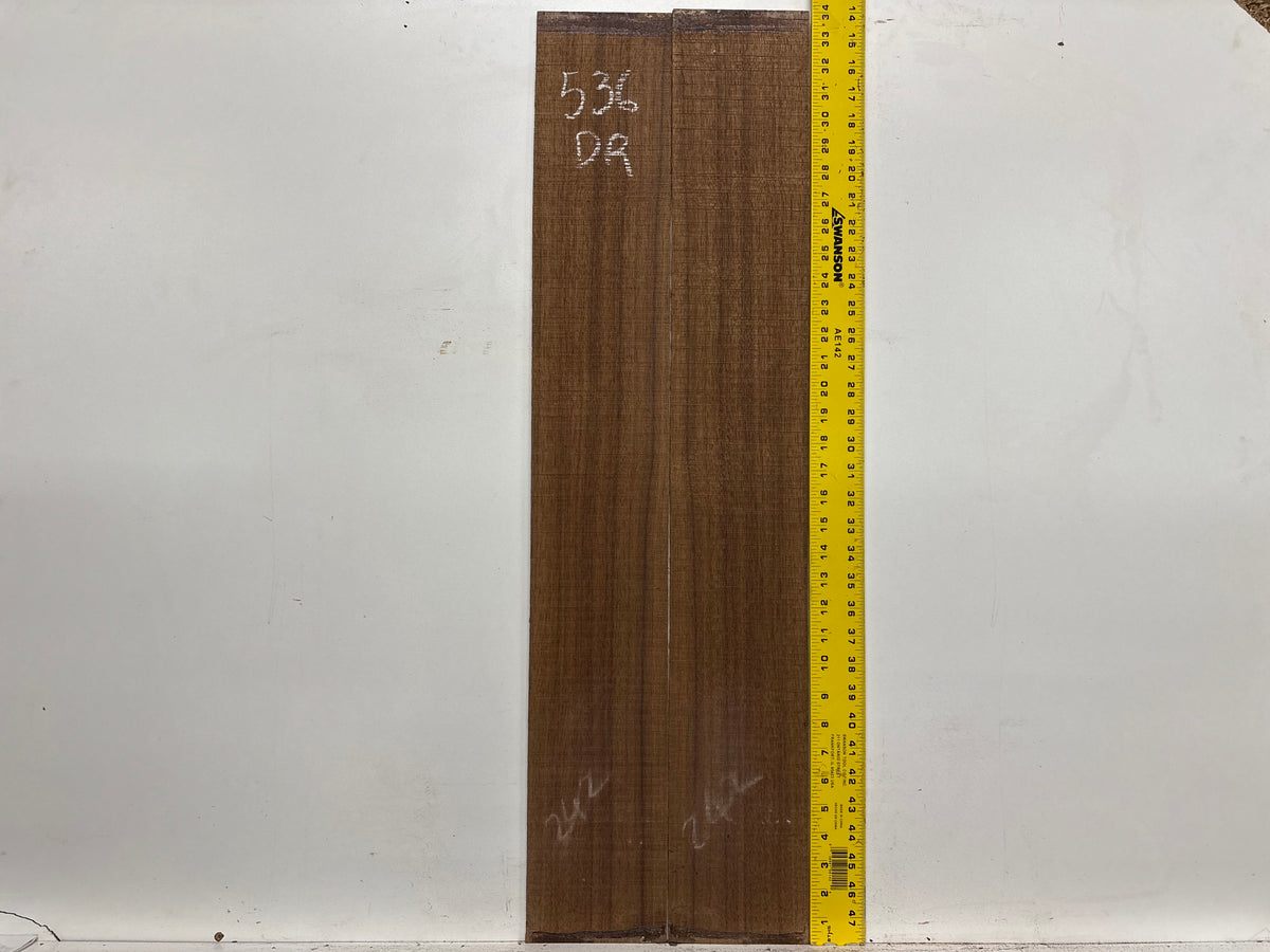 Indian Laurel Dreadnought Guitar Back and Side Set #536 - Exotic Wood Zone