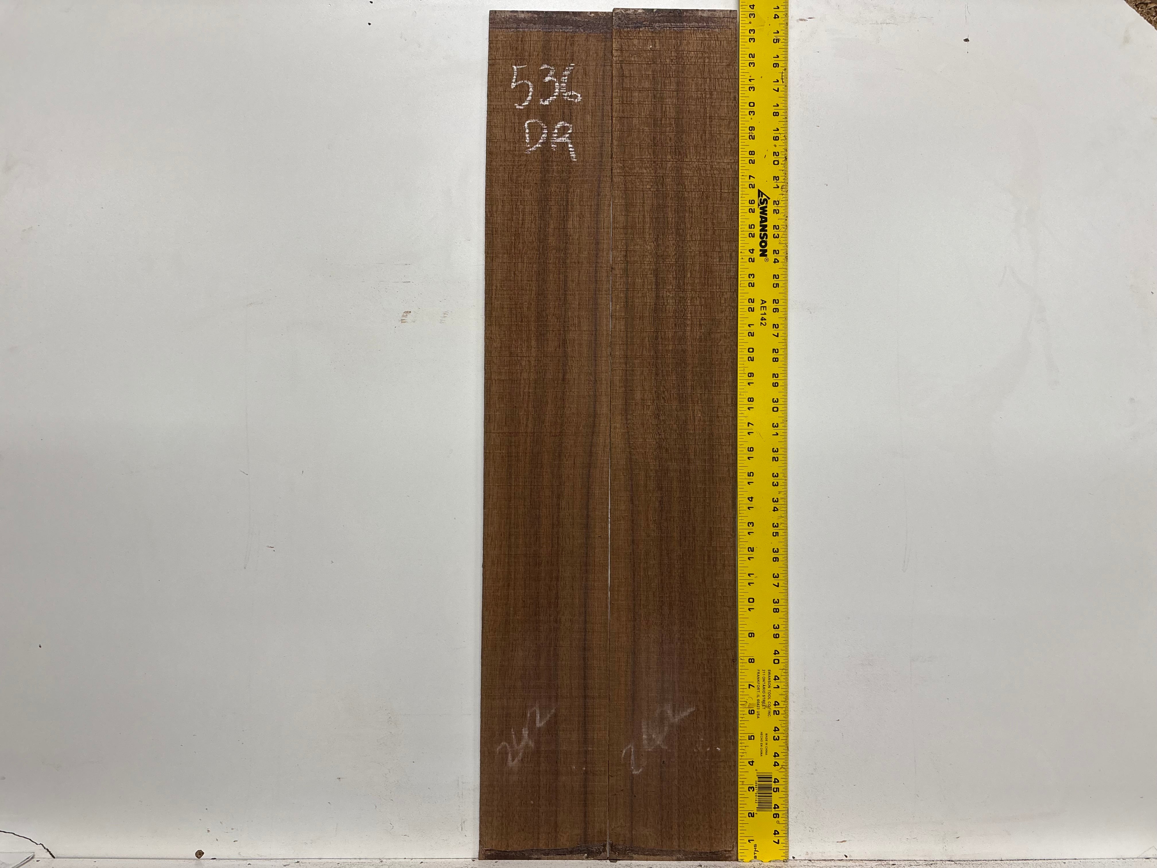 Indian Laurel Dreadnought Guitar Back and Side Set #536 - Exotic Wood Zone