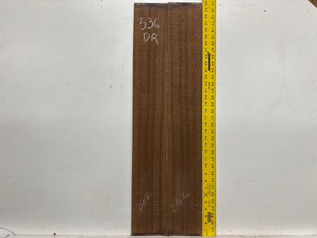 Indian Laurel Dreadnought Guitar Back and Side Set #536 - Exotic Wood Zone