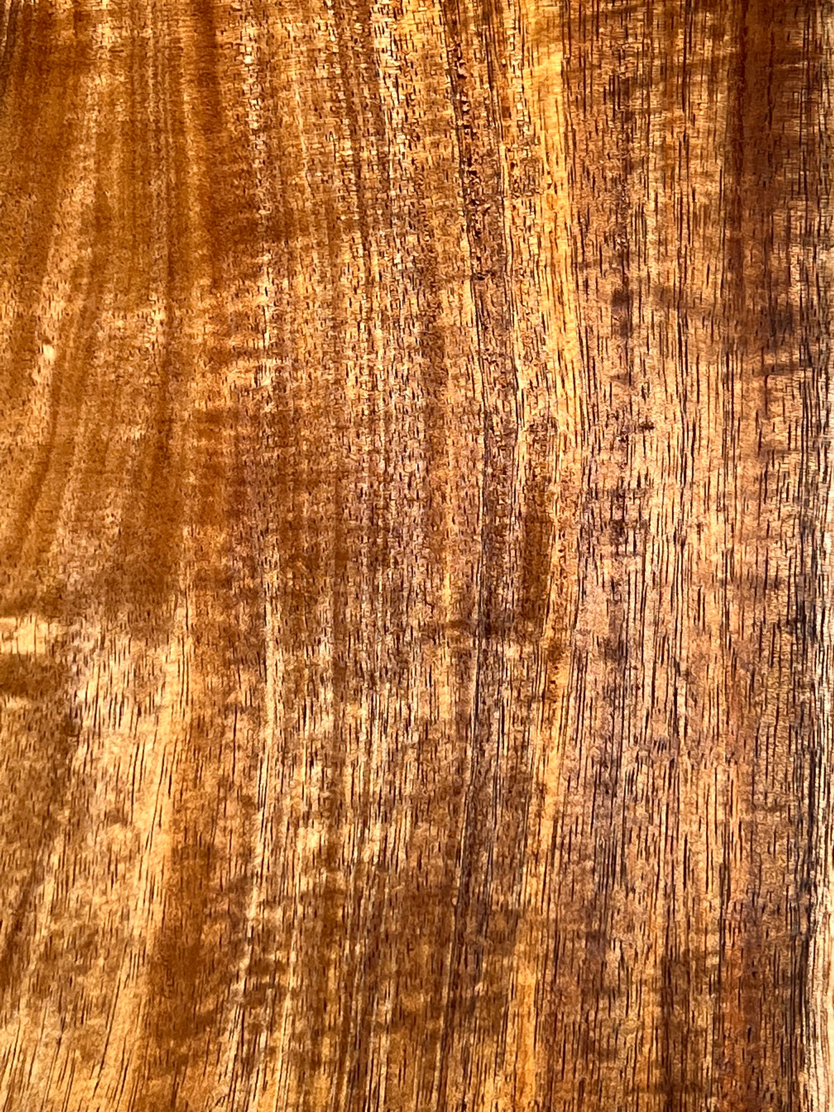 Curly Flame Hawaiian Koa Bookmatched Guitar Drop Tops 21" x 7-1/4" x 3/8" #152 - Exotic Wood Zone - Buy online Across USA 