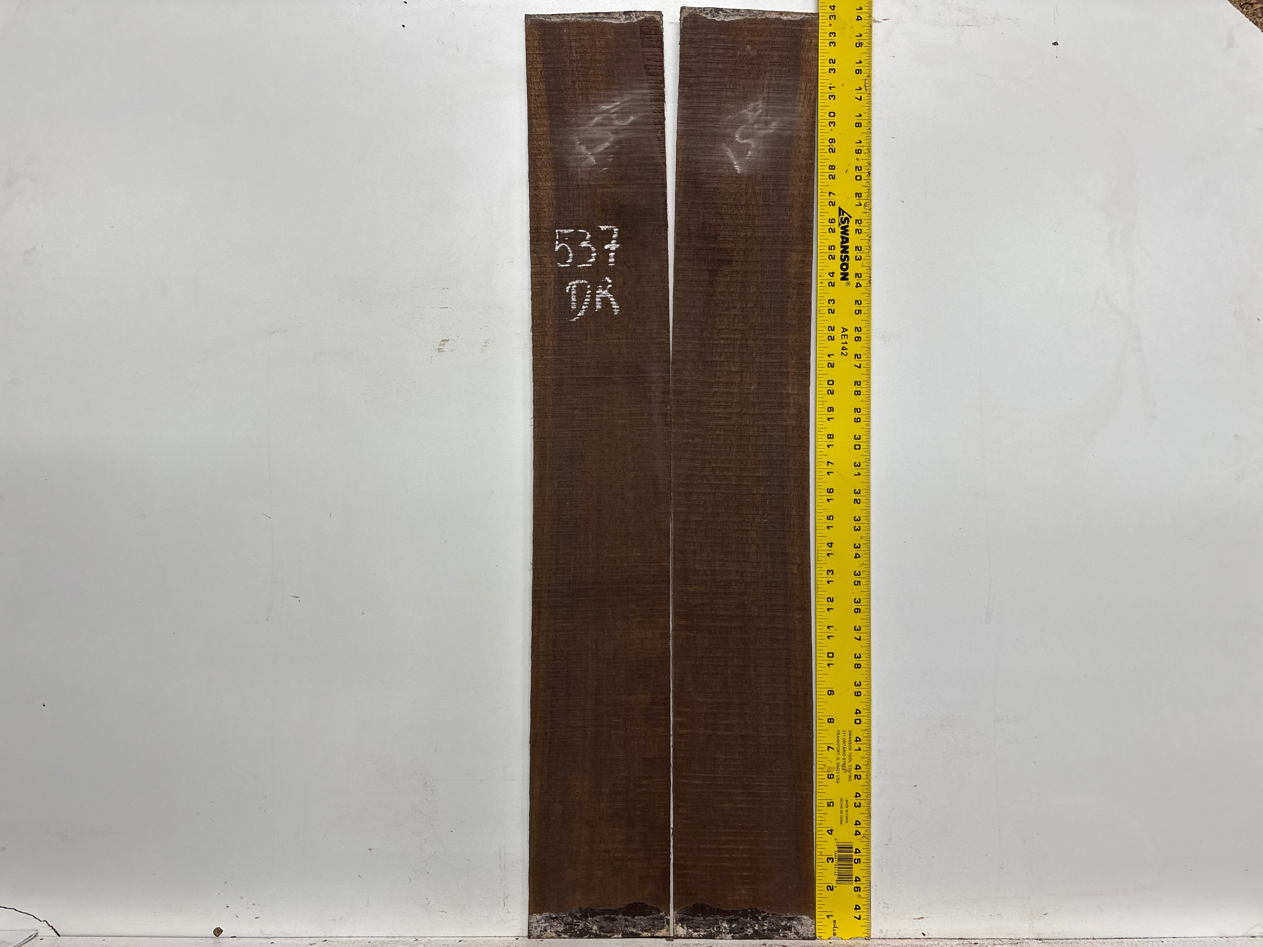 Indian Laurel Dreadnought Guitar Back and Side Set #537 - Exotic Wood Zone