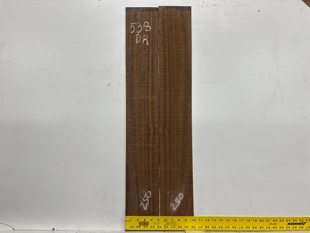 Indian Laurel Dreadnought Guitar Back and Side Set #538 - Exotic Wood Zone